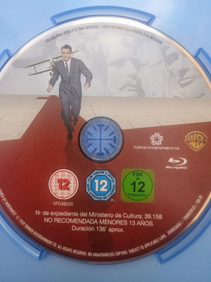 North by Northwest blu ray