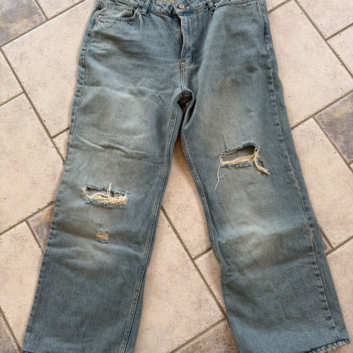 Trendyol baggy jeans size 40, blue