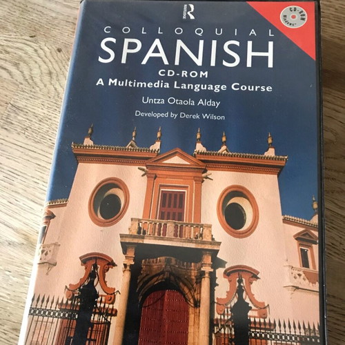 Spanish CD-ROM multimedia language course new