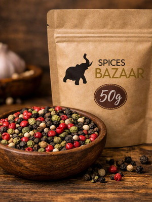 Spices Bazaar μείγμα 4 πιπεριών, 50g