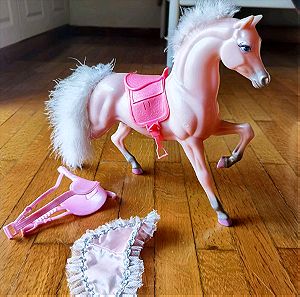 Άλογο barbie με 3 διαφορετικές σέλες