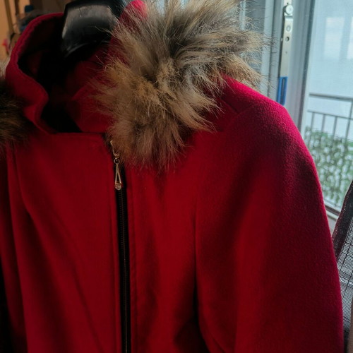 Women's red coat like new