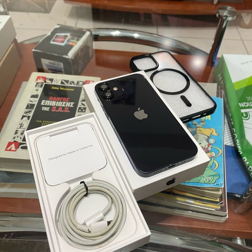 iPhone 12 mini 128GB black used with Dual SIM