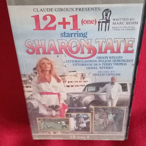 12+1 Sharon Tate VHS used with subtitles