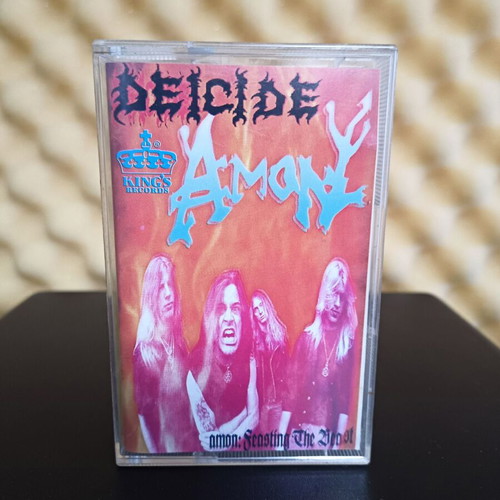 Deicide Amon Feasting the Beast cassette tape used