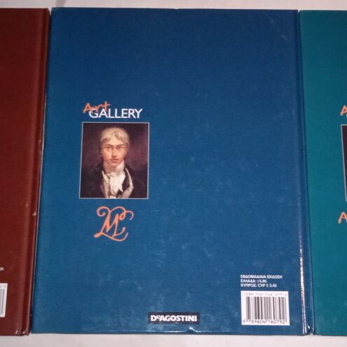 DeAgostini Art Gallery series seven hardcover volumes like new