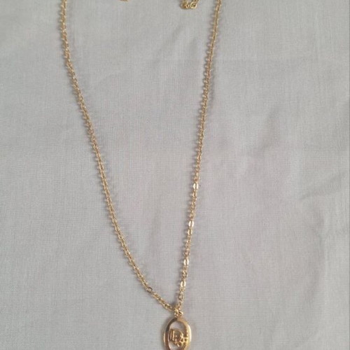 Vintage Dior necklace from the 1980s, gold