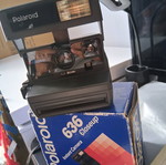 Polaroid 636 CloseUp camera used