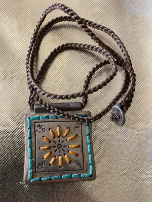 Babylonia silver necklace new