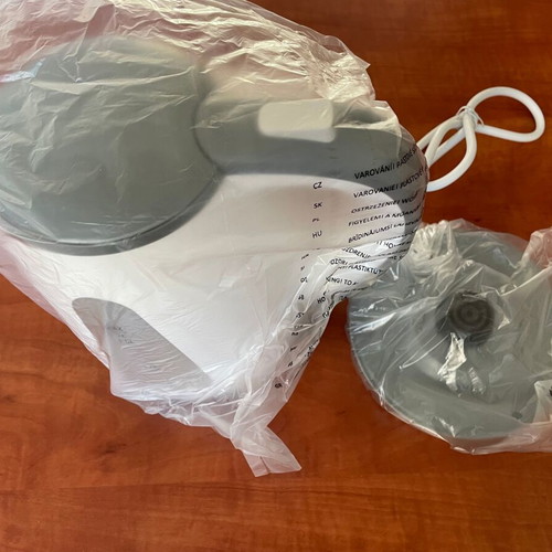 ETA Bara kettle 1.7lt 2200W new, grey-white