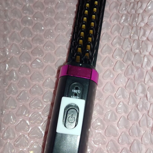 Βούρτσα ισιώματος USB καινούργια