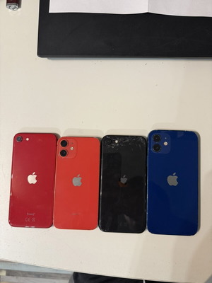 Apple iPhone 12, 12 mini and SE 2020 used, pack