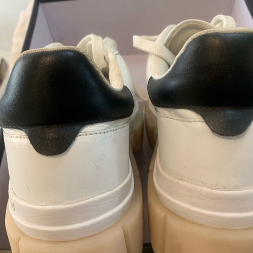 Moschino sneakers size 41, white, authentic