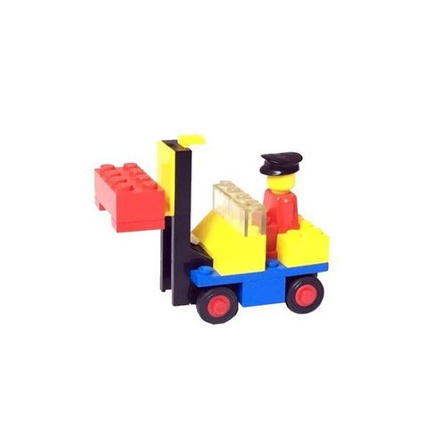 Lego Vintage Fork Lift used, 1975 set with driver