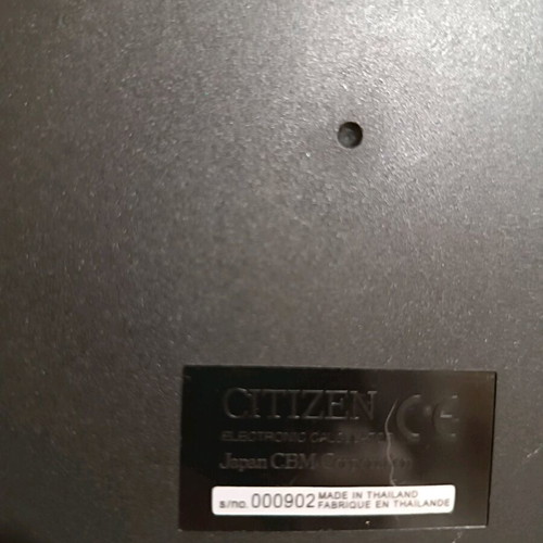 Citizen electronic calculator SDC-888T new, large size