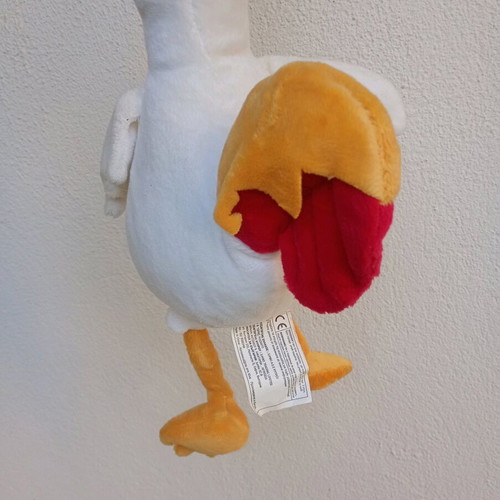 Plush Easter rooster used with hanger