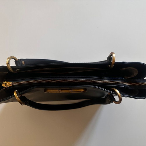 Guess Black Tote Bag brand new, smooth faux leather