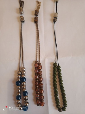 Old worry beads used, pack of 3