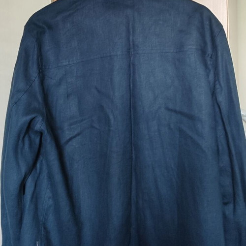Gazzarrini Linen Overshirt Navy XL like new