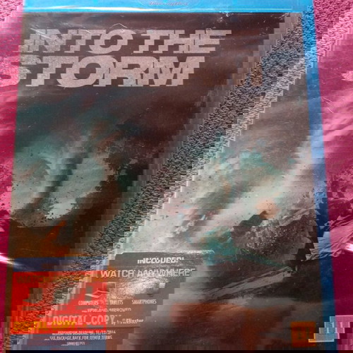 Into The Storm Blu-ray Disc καινούργιο, περιπέτεια τρόμου με υπότιτλους