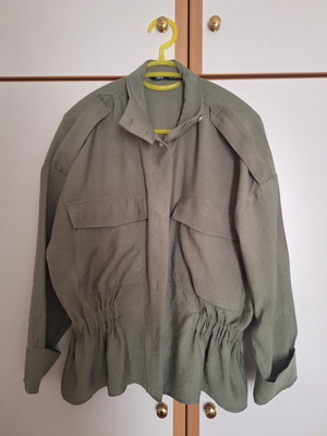 Zara thin khaki jacket like new, size XS