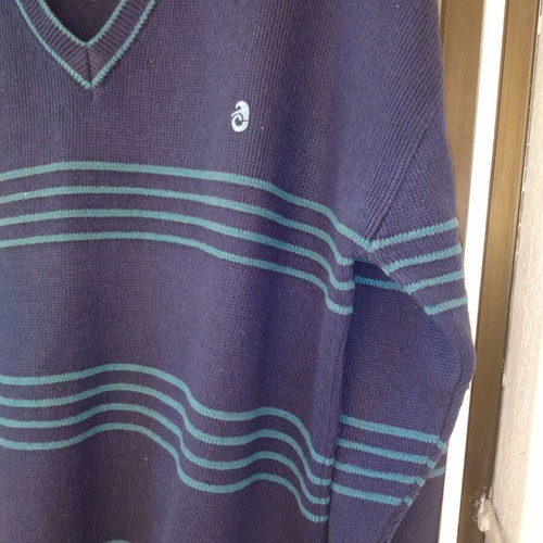 Courezee men's wool sweater blue size XL like new