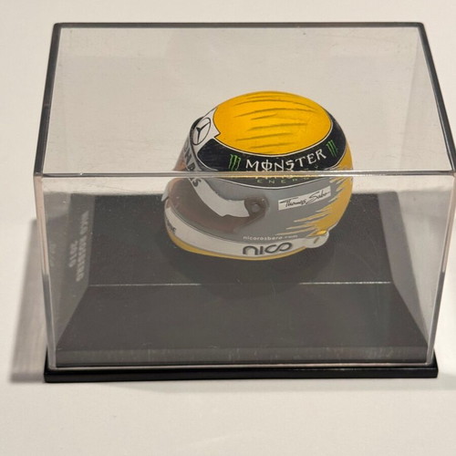 Collectible Nico Rosberg F1 2010 helmet miniature like new, Minichamps