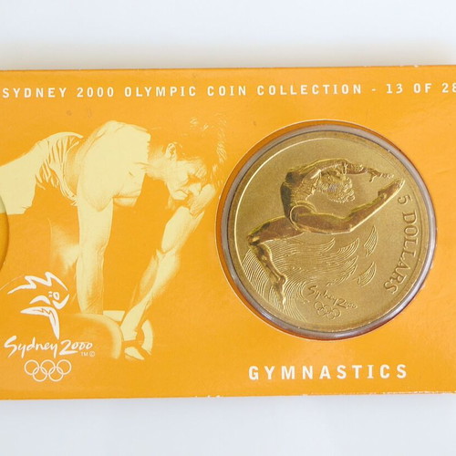 5 Dollars Sydney 2000 collectible coin, like new