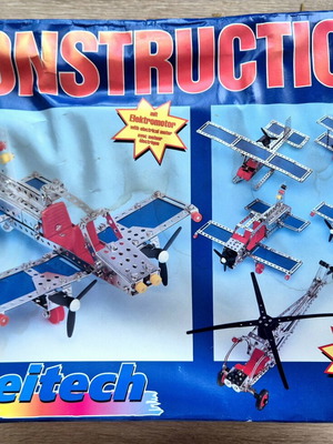 Metal Airplane Construction Set used, German made