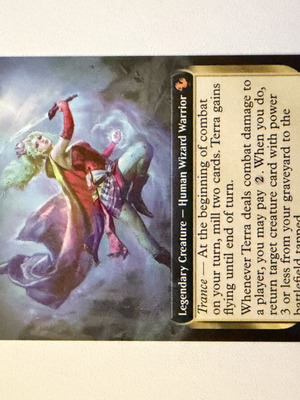 Magic: The Gathering x Final Fantasy Terra, Herald Of Hope Extended Art card new