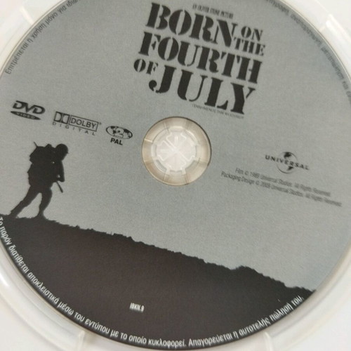 DVD Born the 4th of July new, adventure with subtitles