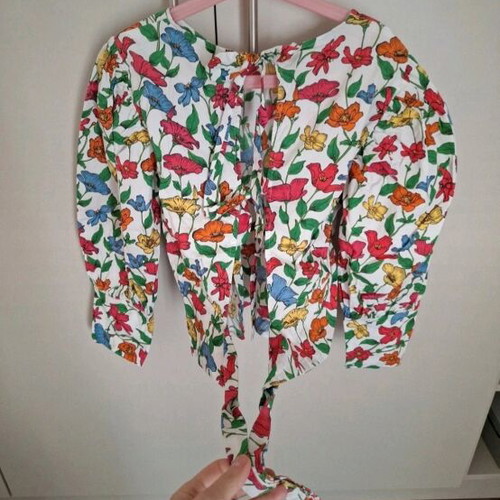 Zara floral blouse like new, size XS