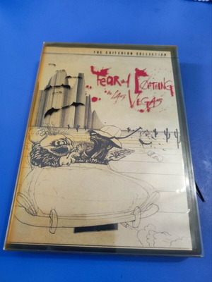 Fear and Loathing in Las Vegas διπλό DVD Criterion Collection, σπάνιο