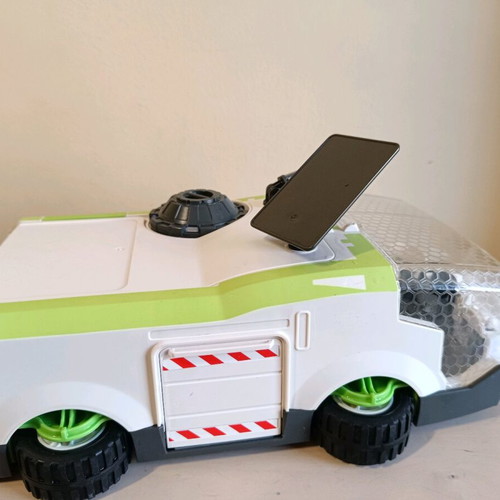 Playmobil vehicle used with missing parts and breaks