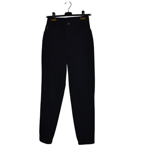 Mom jeans women's black high-waisted denim pants Bongo like new