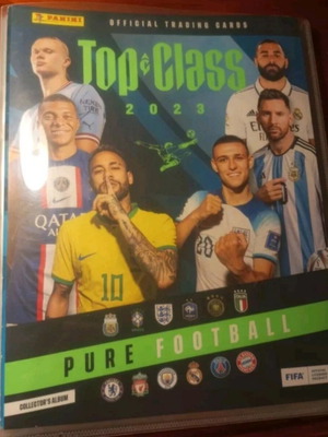 Panini Top Class Album 2023 like new with 104 cards