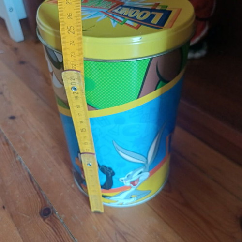 Vintage Apple Funderwear Looney Tunes Metal Box with Bugs Bunny