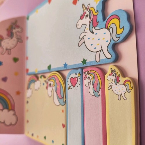 Unicorn sticky notes new, for kids