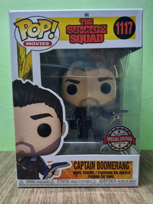 Funko Pop Captain Boomerang from The Suicide Squad movie like new