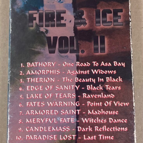 VHS tape Metal Invader Fire & Ice Vol II 1997 used
