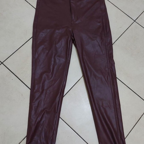 Pull & Bear leather pants like new, size L 40 12