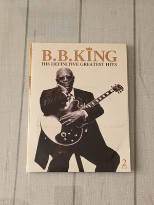 B.B. King His Definitive Greatest Hits 2 CD blues collection