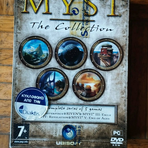 PC Myst The Collection used with all discs and Diaktis tape