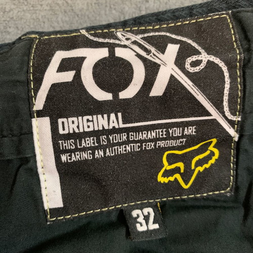Fox bermuda shorts, black, size M