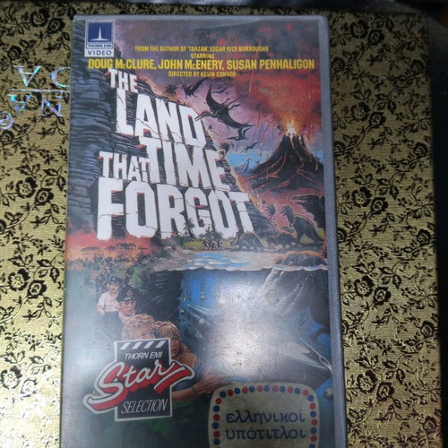The Land That Time Forgot VHS tape used