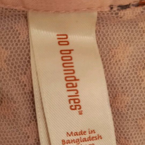 No Boundaries blouse pink like new, size XXL