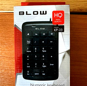 BLOW KP-23 Πληκτρολόγιο Αριθμητικό με USB