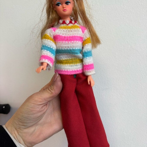 Petra doll retro restored for repair or parts