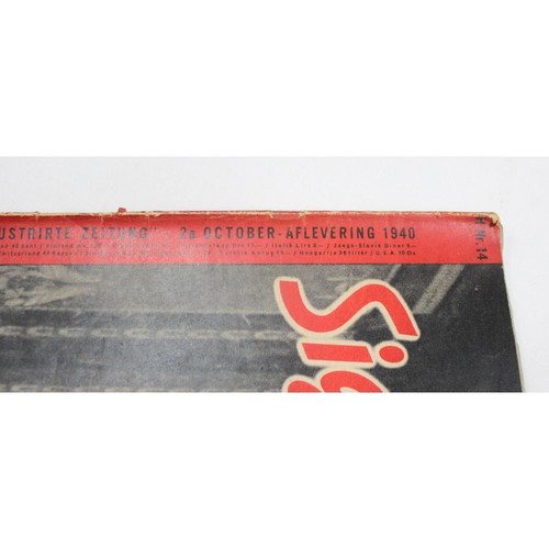 German Army Magazine Signal N.14 used 1940