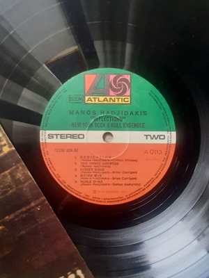 Μάνος Χατζιδάκις New York Rock & Roll Ensemble Reflections LP μεταχειρισμένο